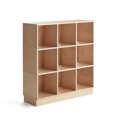 Image for Storage unit RICO with plinth 9 comps 1200mm