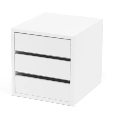 3 drawers unit FLEXUS 375x360x410mm