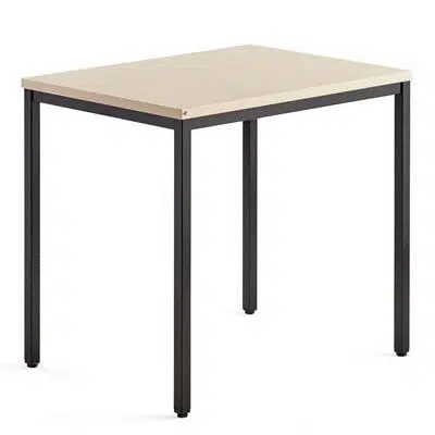 Desk MODULUS 800x600 side table fixed legs