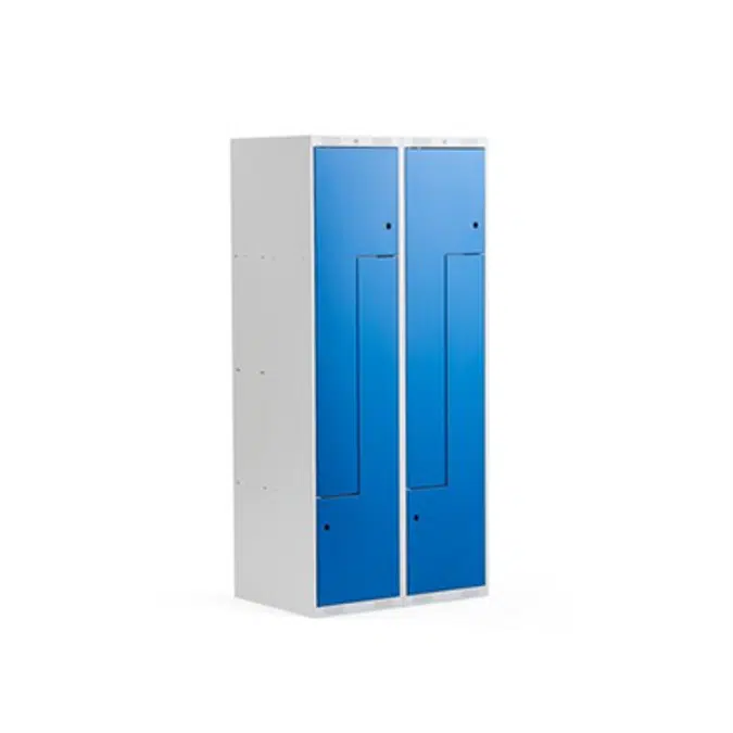 Z-Locker Classic 800mm 2 Sections 4 Doors