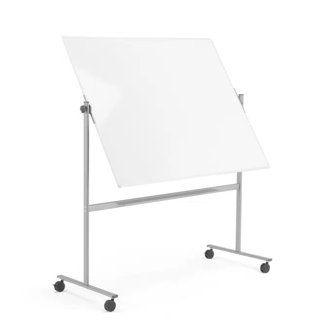 Double-sided revolving mobile whiteboard DORIS 1200x1500 mm