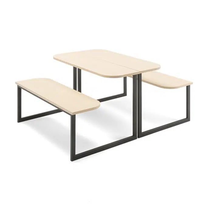 BIM objects - Free download! Anna All-in-one bench | BIMobject