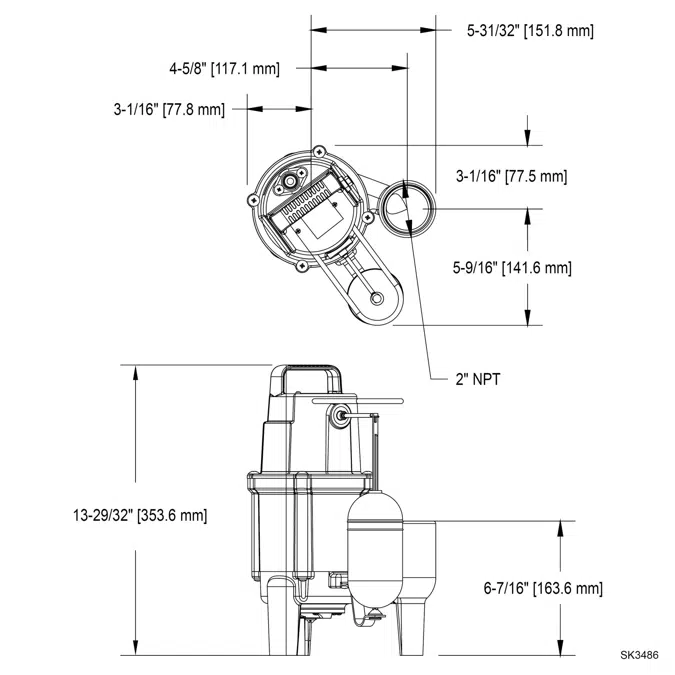 Model 802 Grinder Pump
