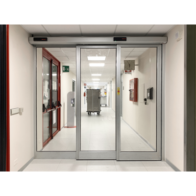 Image for K280T Pedestrian linear telescopic door automation - max capacity 200 Kg
