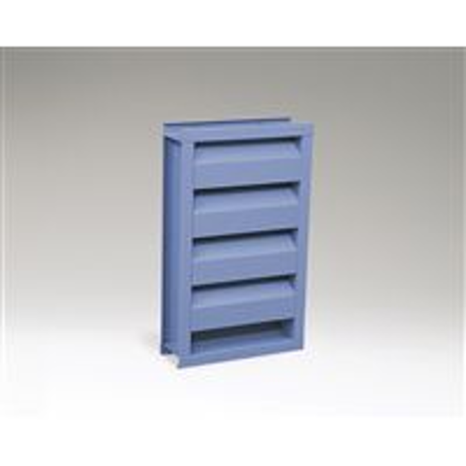 BIM objects Free download! Ruskin Stationary Acoustical Louver ACL645