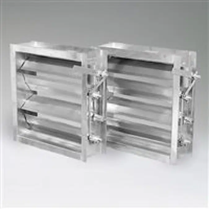 Ruskin CD80AF4: Heavy Duty Industrial Control Damper