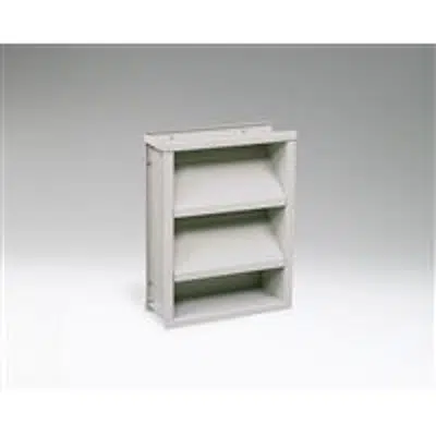 Image for Ruskin Steel Stationary Weatherproof Louver L6811S