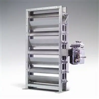 Image for Ruskin TFD80 Heavy Duty Combination Fire/Smoke Damper for Tunnel Ventilation