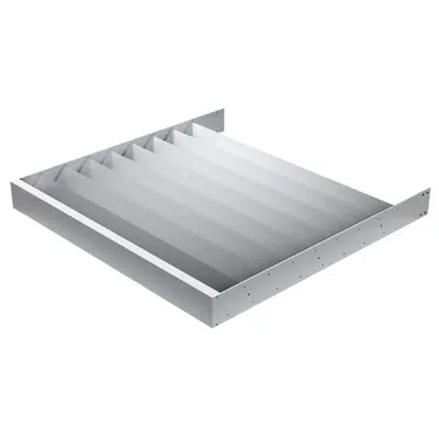 Image for Ruskin Rectangular Tube Blade Sunshade SSRTH