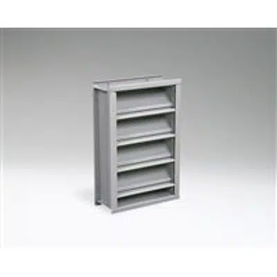 bild för Ruskin Steel Stationary Drainable Louver L6375D