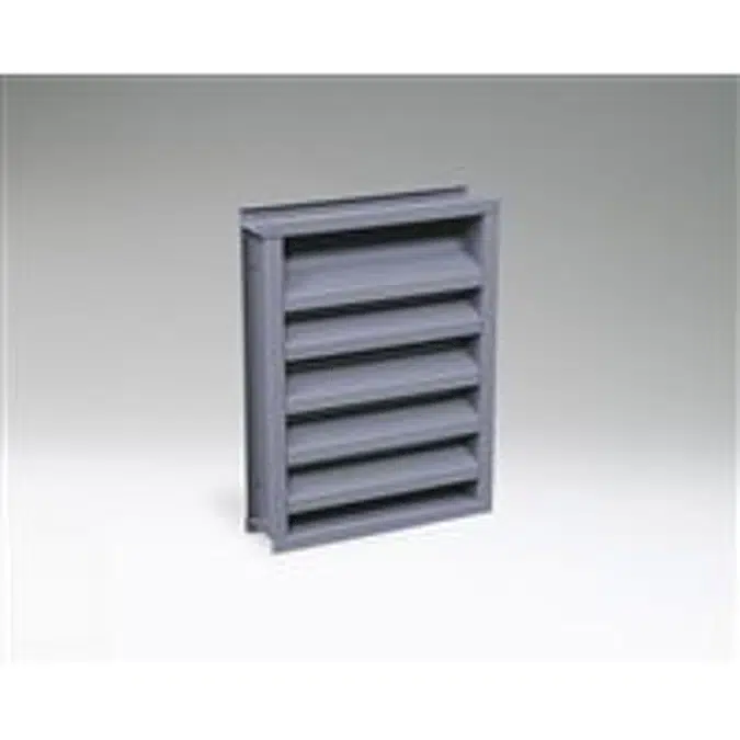 Ruskin Steel Stationary Stormproof Louver L530