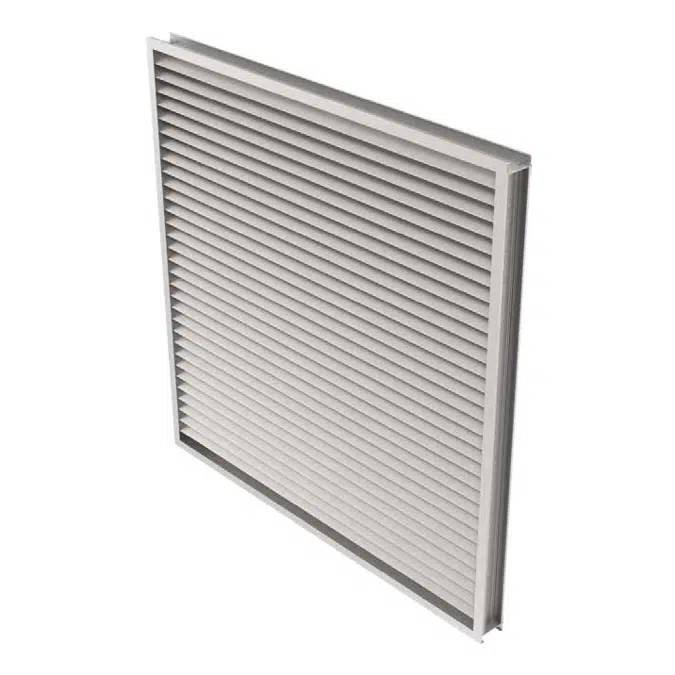 Ruskin Stationary Sightproof Louver ELF30V