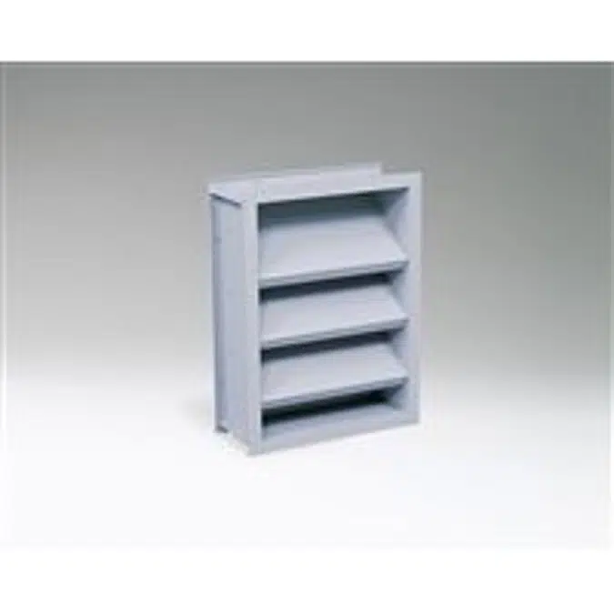 Ruskin Aluminum Stationary Louver ELF6811