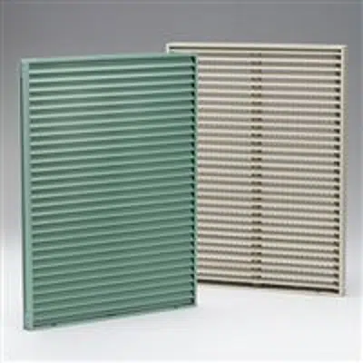 Ruskin Aluminum Thinline Stationary Louver ET125/ET125-30图像