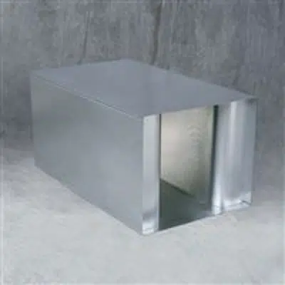 Image for LLF84 Straight Rectangular Silencer