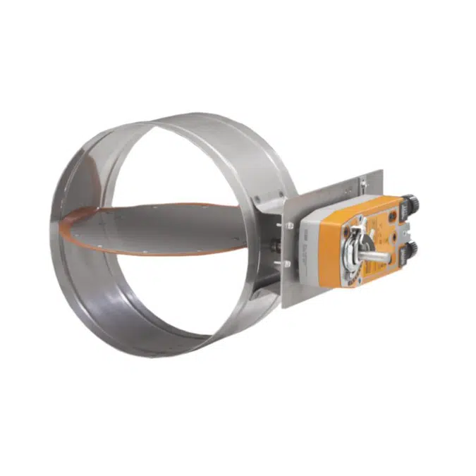 Smoke Damper SDRS25 - Class I, True Round