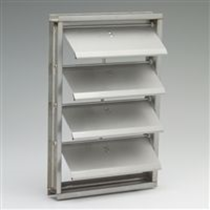 BIM objects Free download! S2SS Stainless Steel Commercial Backdraft Damper BIMobject