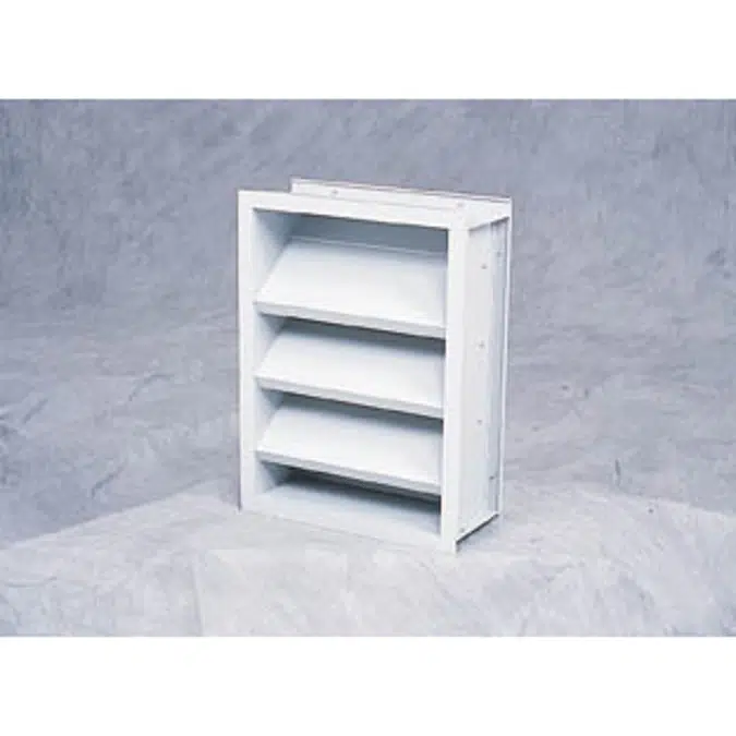 Ruskin Aluminum Stationary Louver ELF6811S