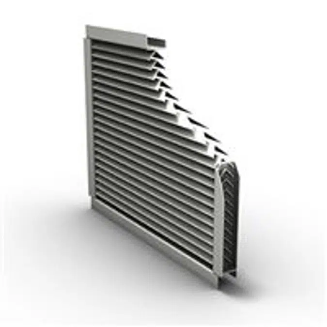 XP500 Aluminum Extreme Weather Louver