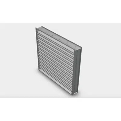 bilde for ELBD375E Automatic Exhaust Dual Combination Aluminum Louver