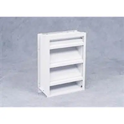 Ruskin Stationary Drainable Hurricane Louver ELF6375DFL 이미지