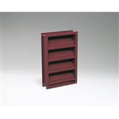 Image for Ruskin Aluminum Stationary Drainable Louver ELF811DD