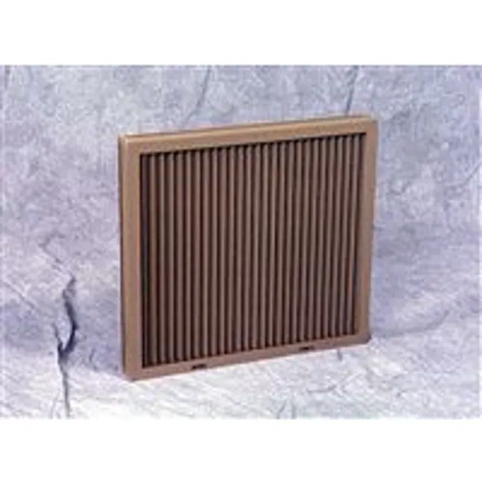 Ruskin Wind-Driven Rain Resistant Stationary Louver EME3625