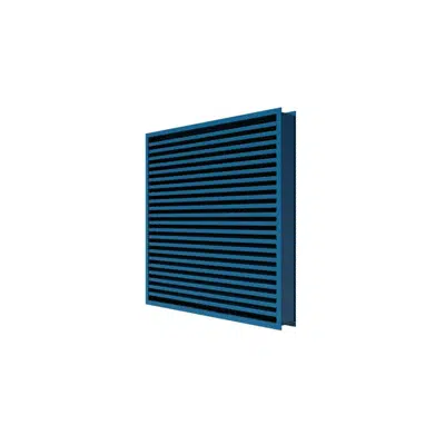 bilde for XP500WD Stationary Wind-Driven Rain Aluminum Louvers