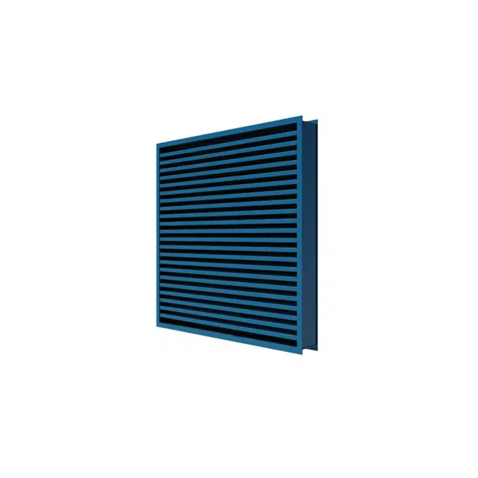 XP500WD Stationary Wind-Driven Rain Aluminum Louvers