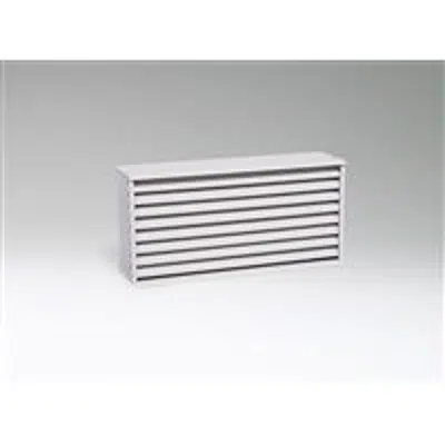 Image for Ruskin Aluminum Stationary Brick Vent Louver BV100