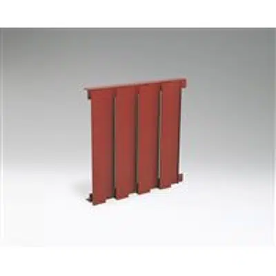 รูปภาพสำหรับ Ruskin Extruded Aluminum Vertical Screen EV300