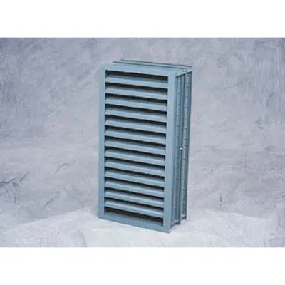 Image pour Ruskin Wind-Driven Stationary Drainable Louver EME820DD
