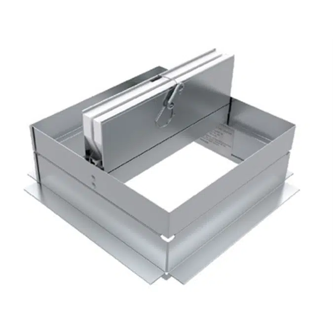 BIM objects Free download! Ceiling Fire Damper for Wood Applications