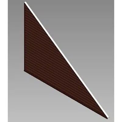 Image for ELT: Stationary Louvers, Triangular And Trapezoidal Shapes, Extruded Aluminum, Shape - B