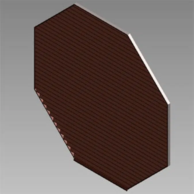 ELT: Stationary Louvers, Triangular And Trapezoidal Shapes, Extruded Aluminum, Shape - L