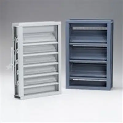 Ruskin Steel Drainable Adjustable Louver LM375D 이미지