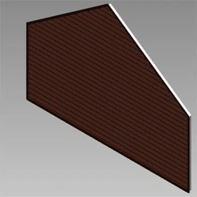 Obrázek pro ELT: Stationary Louvers, Triangular And Trapezoidal Shapes, Extruded Aluminum, Shape - F