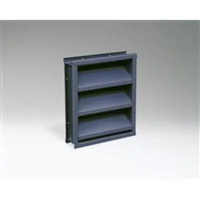 Image for Ruskin Steel Stationary Weatherproof Louver L811