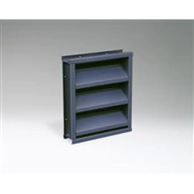 Ruskin Steel Stationary Weatherproof Louver L811