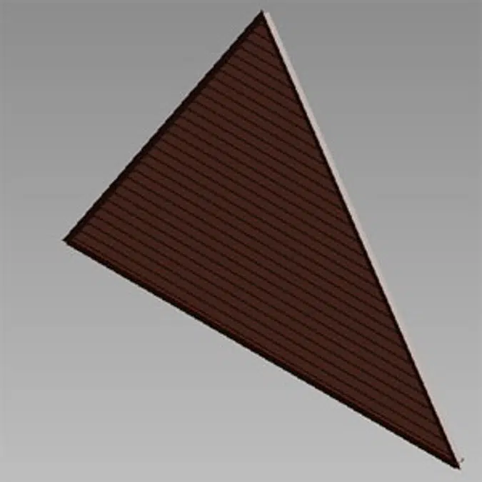 ELT: Stationary Louvers, Triangular And Trapezoidal Shapes, Extruded Aluminum, Shape - E