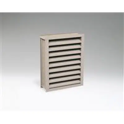 bild för Ruskin Aluminum Stationary Sightproof Drainable Louver ELF520DD