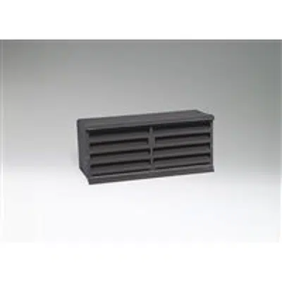 Ruskin Cast Aluminum Brick Vent Louver BVC100 için görüntü