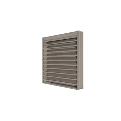 imagen para Aluminum Drainable Stationary Louvers ELF6350DMP