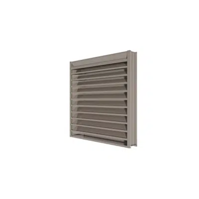 Image for Aluminum Drainable Stationary Louvers ELF6350DMP