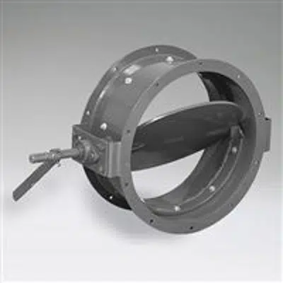 Ruskin CDRI95 Heavy Duty Round Isolation Damper 이미지