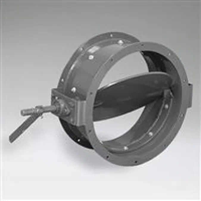 Ruskin CDRI95 Heavy Duty Round Isolation Damper