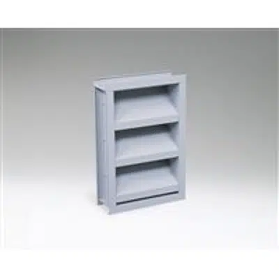 Obrázek pro Ruskin Extruded Aluminum Automatic Intake Combination Louver-Damper ELBD812