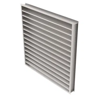 Image for Ruskin Aluminum Stationary Louver ELF81S30