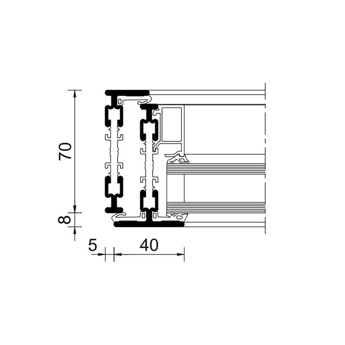 JANSEN Fineline 70 window