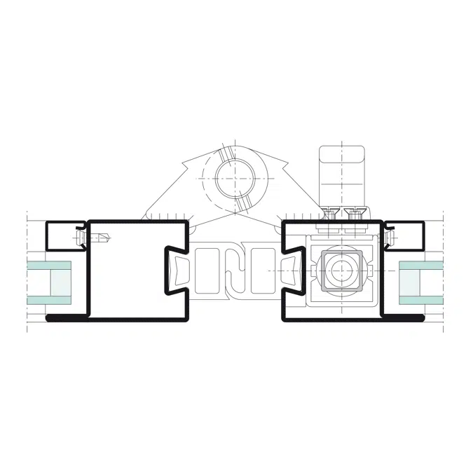 JANSEN Standard series Folding- or sliding-gate